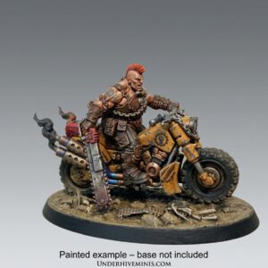 Biker Brute 01 – Chainsword - Underhive Minis
