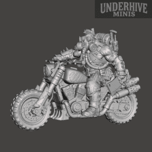 Biker Brute 02 – Gasmask and Cleaver – Underhive Minis